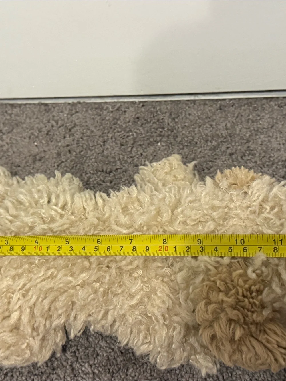 FAO Schwarz doodle puppy bichon dog shaggy fur realistic plush floppy stuffed